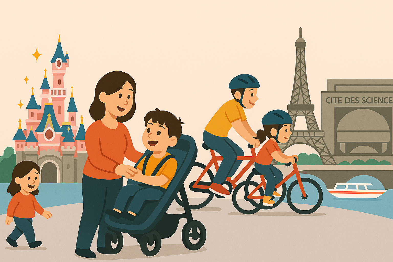 Qué hacer con niños en París